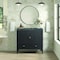 James Martin Vanities 36'' Vanity, Carbon Oak w/ 3 CM Parisien Bleu Quartz Top 485-V36-CBO-3PBL - alternate 6